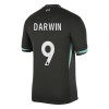 Maglia ufficiale Liverpool Darwin 9 Trasferta 2024-25 per Bambino